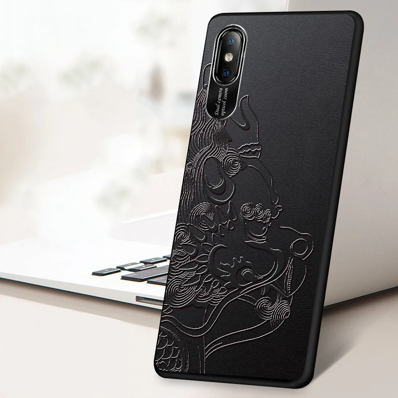 3D рельефный чехол из искусственной кожи для huawei mate 20 P20 P30 Pro, чехол, Мягкая силиконовая задняя крышка, полная защита с металлической защитой для камеры