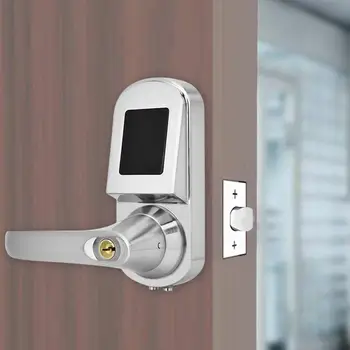 

S201 Home Office Smart Lock Mechanical Keys Card Unlock Door Lock