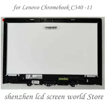 

11.6 INCH For Lenovo laptop replacement lcd touch screen with bezel HD 1366x768 for Lenovo Chromebook C340-11 81TA