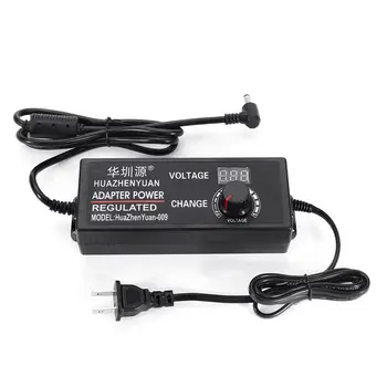 

AC DC 9-24V 5A Adjustable Power Adapter Switching Display Regulated Adapter Power Supply US/EU/UK/AU PWM for monitoring LED Fan