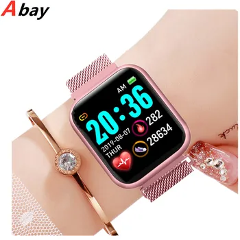 

2020 New Steel Sport Smart Watch Women Men Smartwatch Electronics Heart Rate Fitness Tracker for apple Android IOS WhatsApp