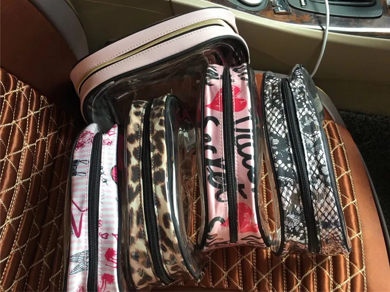 Прозрачная косметичка из ПВХ женская сумка для путешествий водонепроницаемая