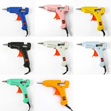 20W 100 V-240 V Высокая Температура горячего расплава клея Пистолеты автоматический Температура нагрева Мощность быстрый нагрев инструмент для поделки своими руками