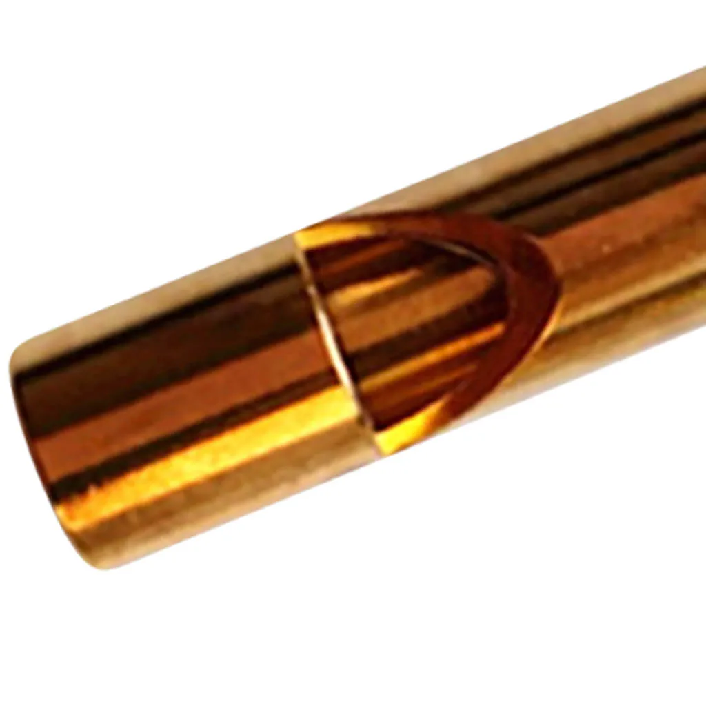 Brass Whistle, Outdoor Survival Whistle Tool Key Ring Pendant for Climbing Hiking Fishing Diving