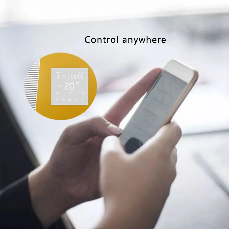 Горячая Wi-Fi умный термостат регулятор температуры электрическая система подогрева пола термостаты цифровой электрический подогрев пола S