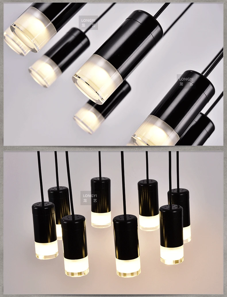 Постмодерн, дизайнерская железная линия, подвесные светильники для гостиной, спальни, современный минималистичный геометрический светильник, домашний декор, Подвесная лампа