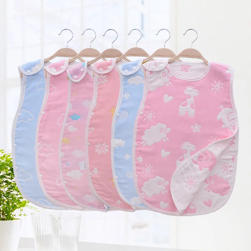 

Baby Six-layer Gauze Sleeping Bag Variety Flower Type Pattern Baby Gauze Sleeping Bag