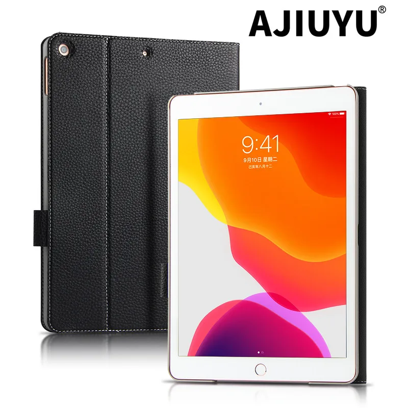Чехол из воловьей кожи для iPad 10 2 дюйма 2019 7-го поколения защитный чехол