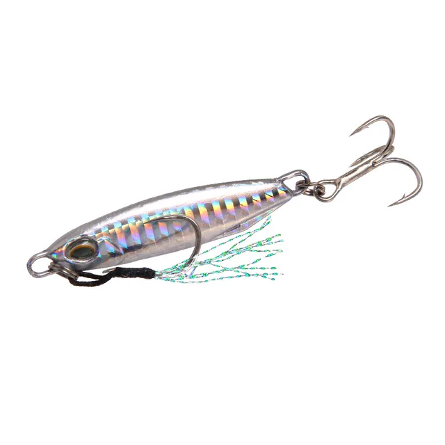 Metal Sequins Fishing Lure 16g/32g 50mm/65mm Crankbait Jig Shads Spoon Artificial Baits Wobbler Rotating Bait Sea Lures Pesca JL-85-6