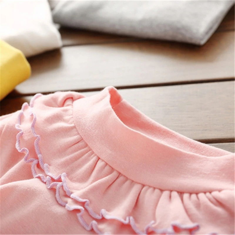 Girls Fashion T Shirts Baby Spring Autumn Long Sleeve Sweatshirt Children Cotton Printing Sweat 2-6 Years t shirt cotton t shirt kids t shirt girls t shirt girls tee shirt