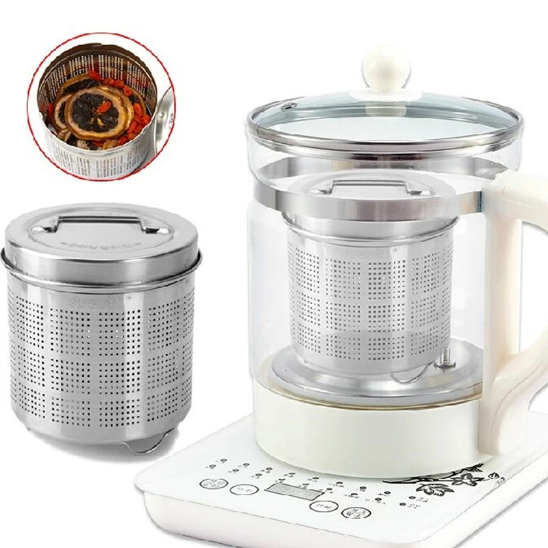Stainless Steel Tea Infuser Tea Strainer Mesh Infuser Herbal Spice Filter Strainers Kitchen Accessory Fine Mesh Strainer
