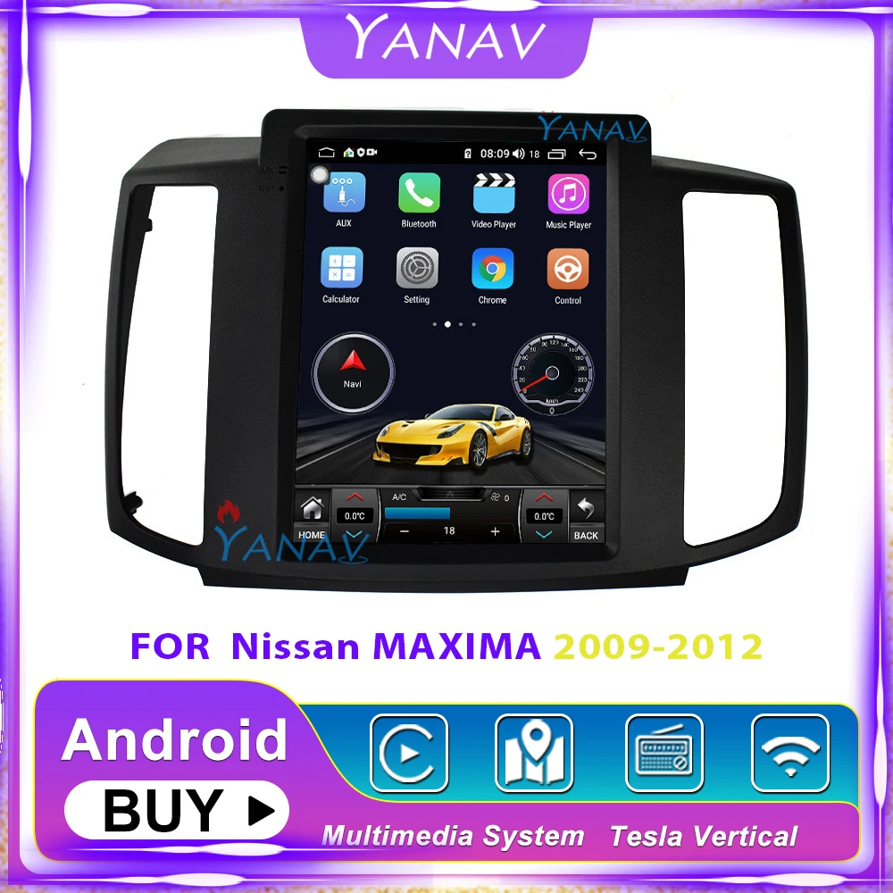 Автомобильная Мультимедийная система на платформе android с вертикальным экраном в