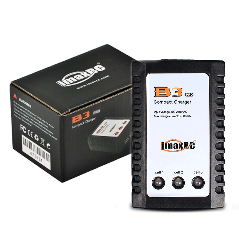 

B3 Simple Balance Charger B3 pro 2S-3S Lipo Battery Built-in Power Supply 7.4V 11.1V 2-3S Direct Plug Charge For Airplane model