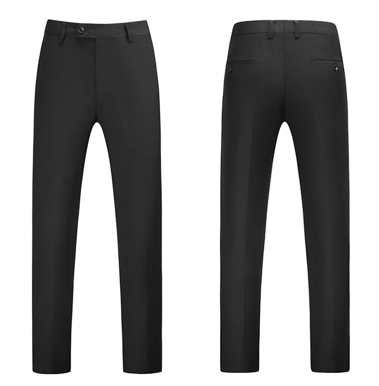 YASUGUOJI мужские s чистый цвет бизнес занятие Slim Fit платье офисные брюки мужские платья Брюки для официального костюма повседневные для мужчин