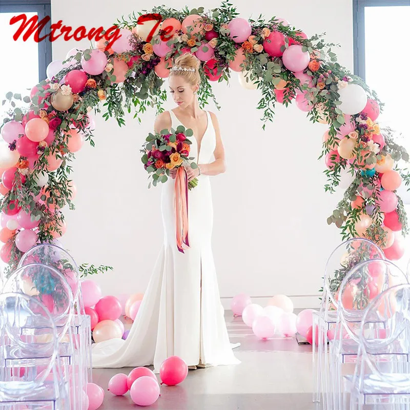 

Balloon Arch Wedding Birthday Party Balloon Column Stand Stick Balloon Chain Backdrop Birthday Party Favor Table Decorations