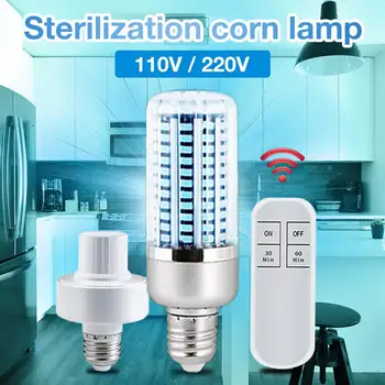 

UV Germicidal Lamp 40W UV Sanitier E27 Ultraviolet UVC Light Corn Bulb Disinfection Lamp 130PCS 5733 LED Light Bulb