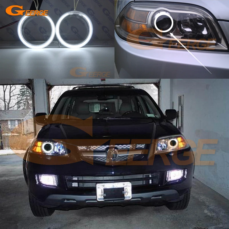 Отличные ультра яркие CCFL ангельские глазки Halo Кольцо Комплект для Acura MDX 2004 2005
