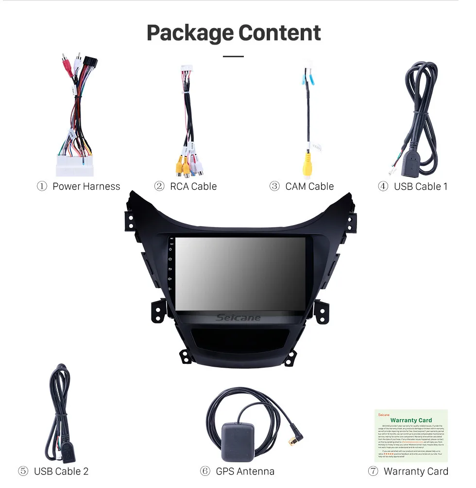 Best Seicane GPS Car 2Din Android 9.0 HD Navi 9" Auto Radio For Hyundai Elantra 2011 2012 2013 DVD Multimedia Player Support DVR RDS 16 Best Seicane GPS Car 2Din Android 9.0 HD Navi 9" Auto Radio For Hyundai Elantra 2011 2012 2013 DVD Multimedia Player Support DVR RDS 16