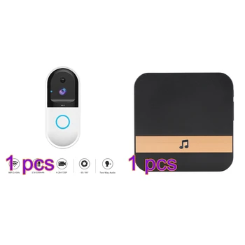 

waterproof Smart video Door chime HD WIFI Doorbell Camera Intercom Outdoor Wireless Smart Home Security Monitor IR Night Vision