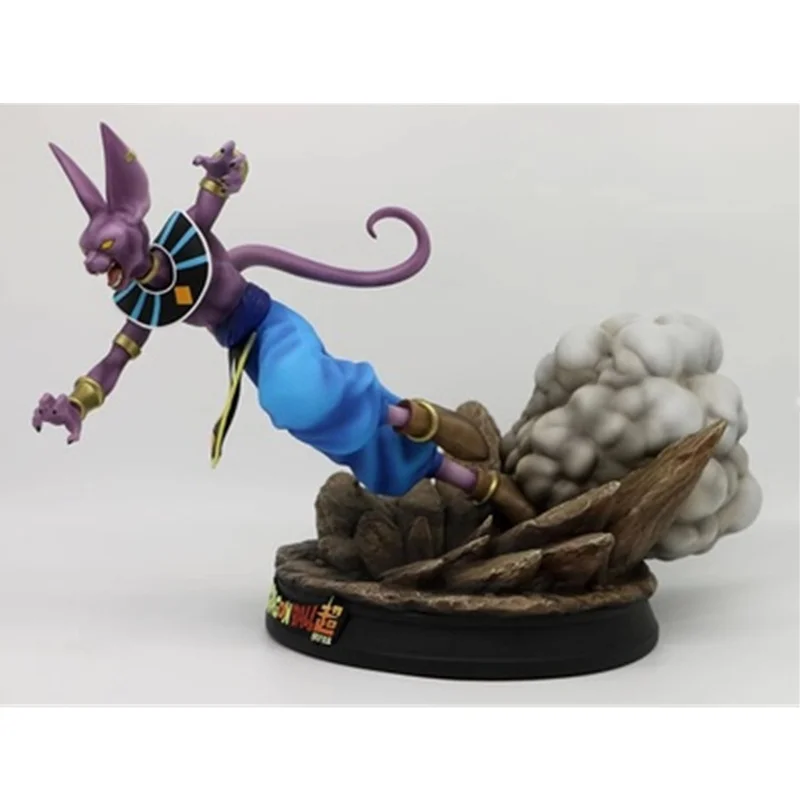 Аниме Dragon Ball Z Beerus статуя Birusu GK Смола полноразмерная портретная фигурка Коллекционная модель игрушки Q1051