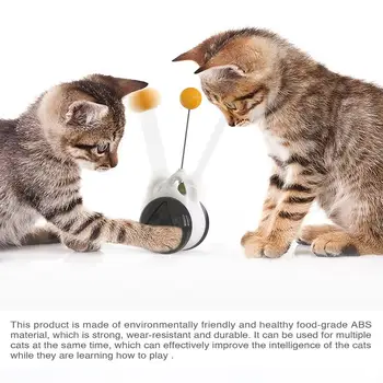 

Balanced Swing Car Cat Toy Ball With Catnip Pet Interactive Trainning Tool Kitty Exercise Chase Play Toy