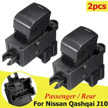 

For All Passenger Side Car Power Window 6 Pin Switch 25411-JD000 For Nissan Qashqai J10 JJ10 2007 2008 2009 2010-2015 SUV