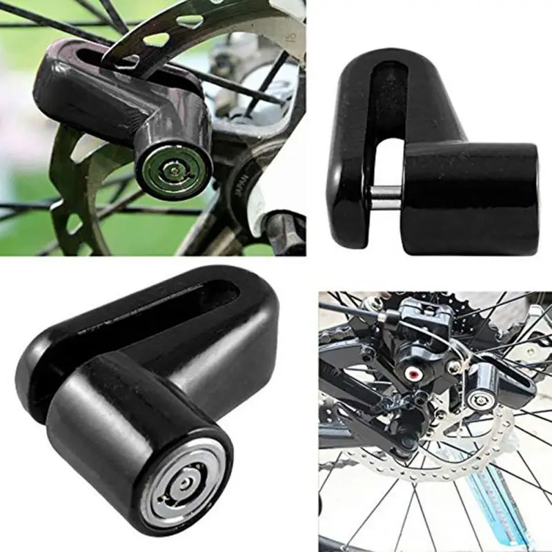 Противоугонный дисковый тормозной роторный замок для скутера, велосипеда, мотоцикла, стальной защитный замок для скутера, мотоцикла, велосипеда, безопасность