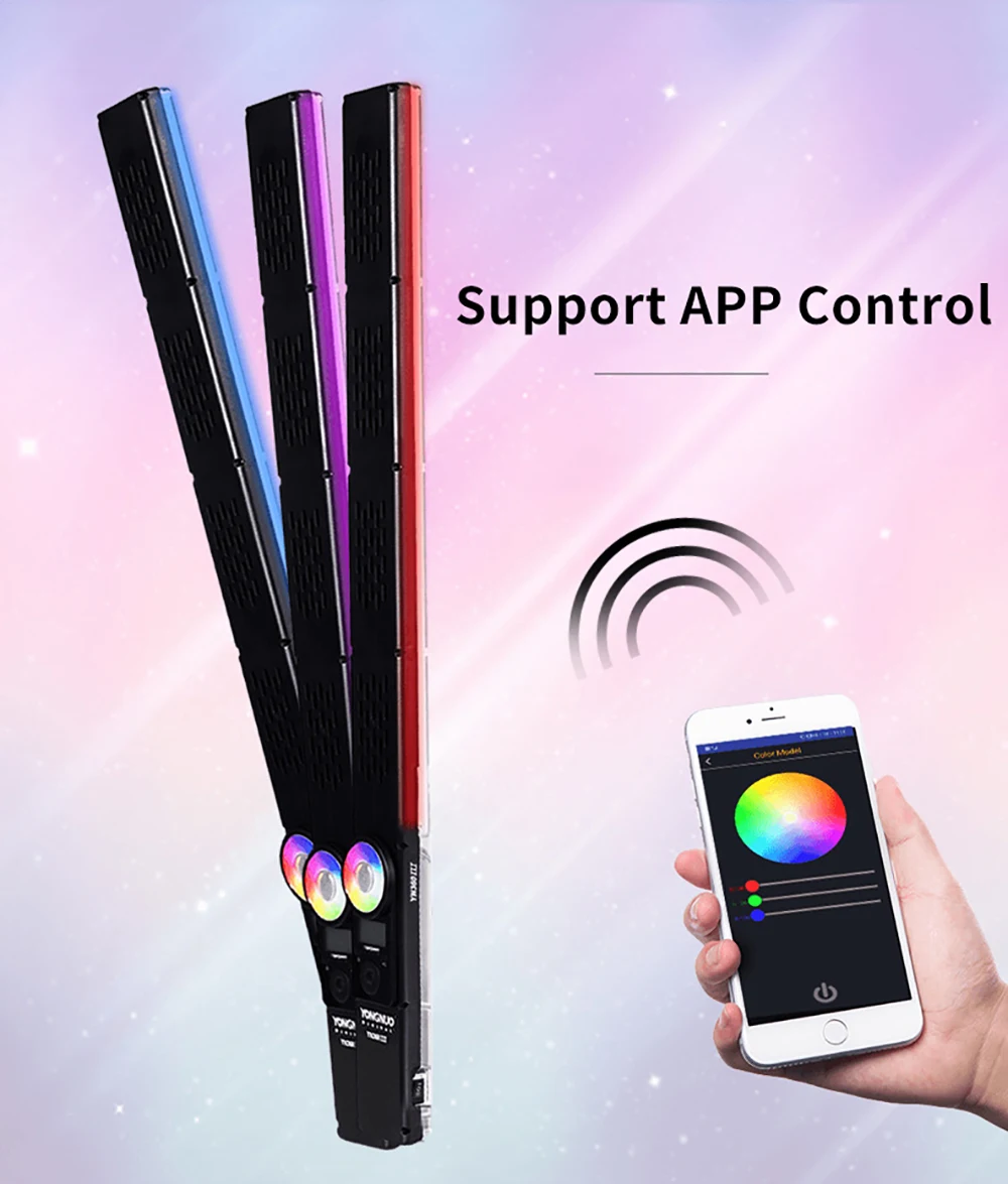 YONGNUO YN360III светодиодный RGB светильник ручной светильник с пультом дистанционного управления светильник для фотосъемки
