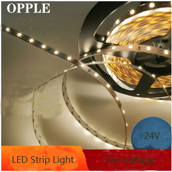 LED Strip Light OPPLE Lighting led low voltage lamp with DC24V power supply cabinet project 3M sticky strip can be cut | Лампы и