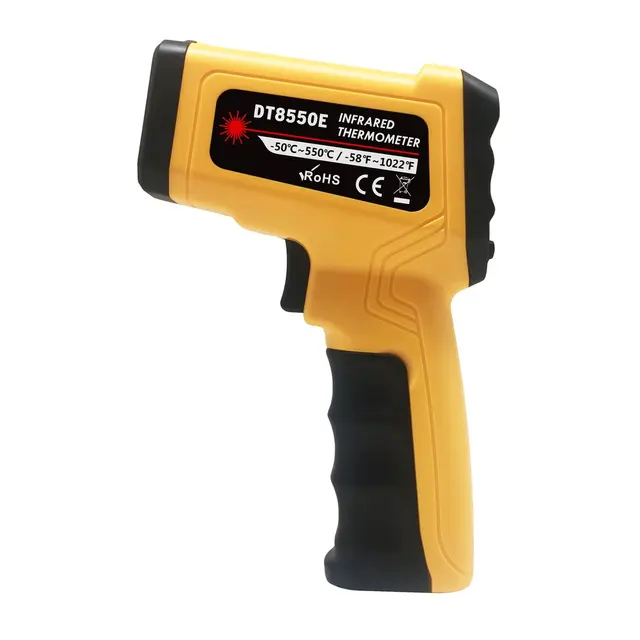 Termometry cyfrowe Laser podczerwony miernik temperatury bezdotykowy pirometr Imager higrometr Tester DT8550E -50 ℃ do 550 ℃ tanie tanio LESHP Termometr na podczerwień NONE CN (pochodzenie) -50℃~550℃(-58℉~1022℉) ±2 2℃ 12 1 0 1 to 1 0 500ms (8-14) um Termometry cyfrowe Laser podczerwony miernik temperatury bezdotykowy pirometr Imager higrometr Tester DT8550E -50 ℃ do 550 ℃ tanie tanio LESHP Termometr na podczerwień NONE CN (pochodzenie) -50℃~550℃(-58℉~1022℉) ±2 2℃ 12 1 0 1 to 1 0 500ms (8-14) um