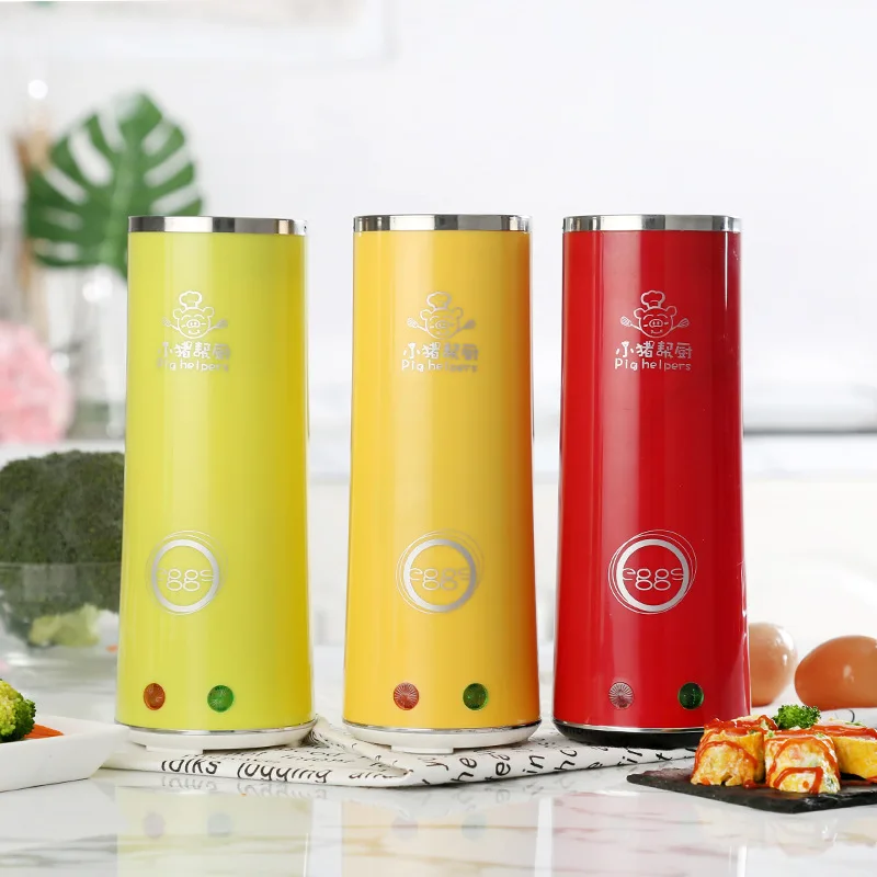 Eléctrica hogar eléctrico automático aumento rollo de huevo máquina herramientas de la cocina copa de huevo tortilla maestro máquina de salchichas de desayuno