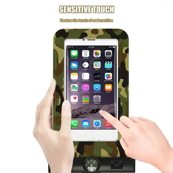 

Sports Swimming Waterproof Camo Phone Bags Smart Touch Screen Cell Phone Pouch More Free Internet Surfing Photo Diving