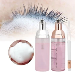60ml/Bottle Grafting Eyelash Cleaning Mousses Mild Deep Cleaning Eyelash Quickly Dissolve Dirt High Efficiency Cleaning Mousse