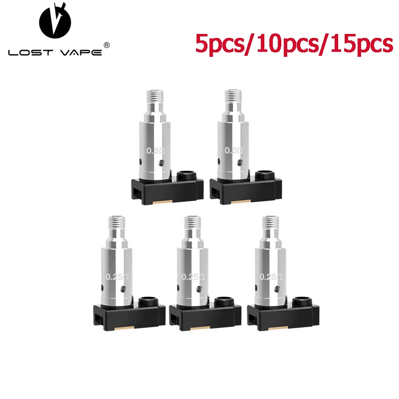 5 шт.-15 шт. новая Lost Vape Orion Plus сетка в рулонах катушка 0.25ohm Обычная 0.5ohm головка E Ciga Core для LostVape Orion Plus DNA Pod Kit