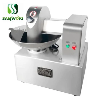 

5L capacity chili grinder machine vegetable cutter machine Cutting and Mixing Machine Meat Bowl mincer Meat Bowl mincing Machine