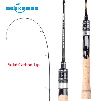 

SeekBass flexible ul spinning rod 1.58m1.8m 0.8-5g lure weight ultralight spinning rods ultra light casting trout fishing rod