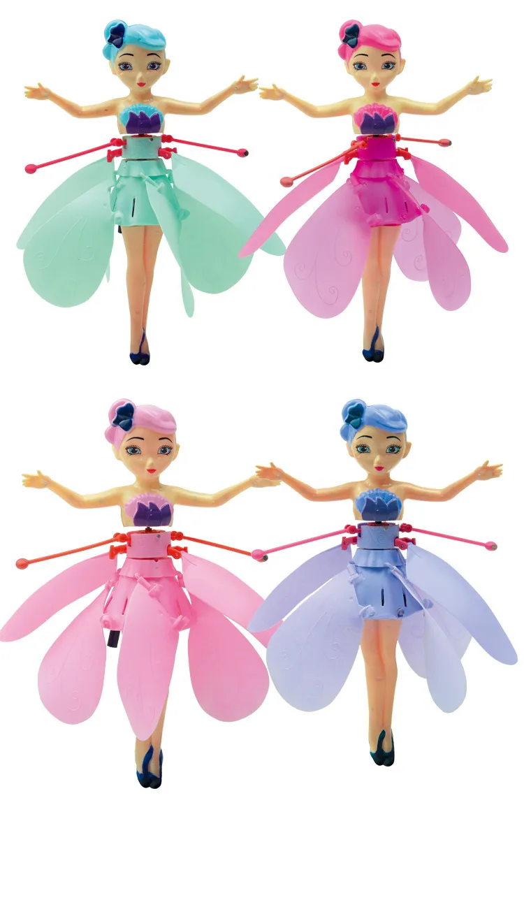 New Products Hot Selling Suspension Airplane Remote Control Shining Small Flying Immortal Induction Vehicle Children Interest In