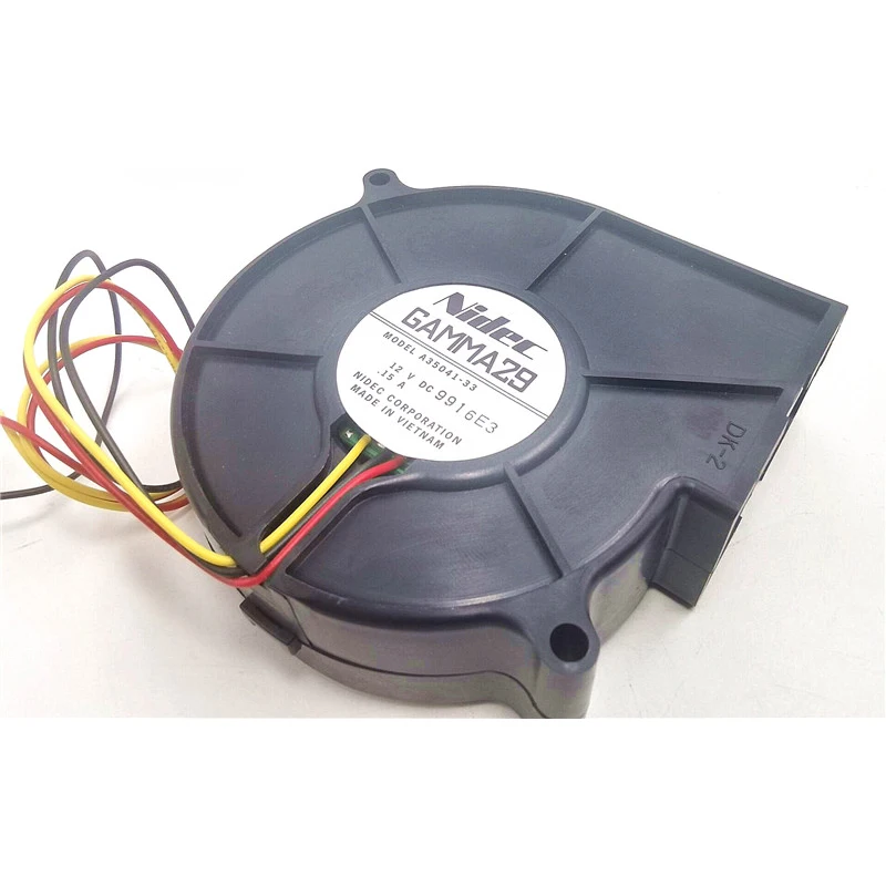 Новый NIDEC 900 об/мин 1 8 Вт 0.15A DC12V 9730 A35041-33 Бесшумный Гидравлический 9 7 см турбо