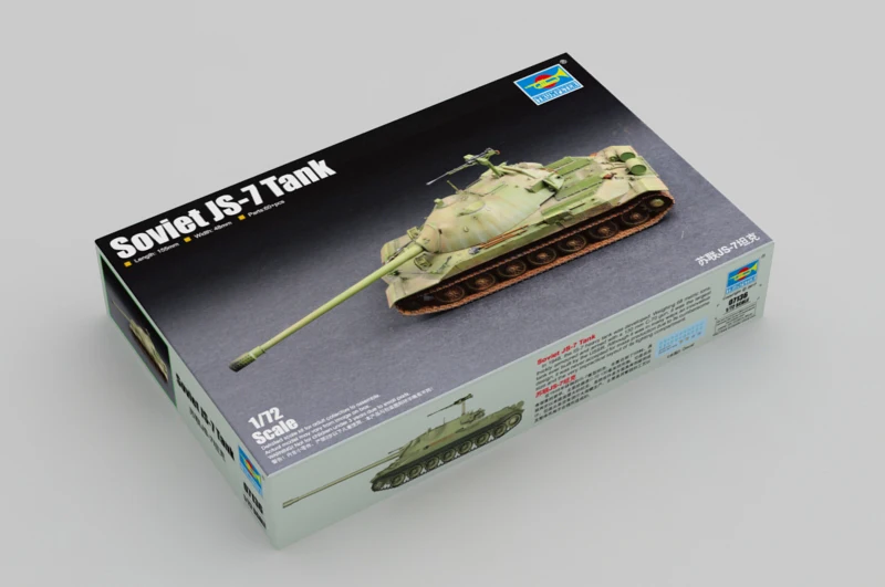 

Trumpeter 1/72 07136 Soviet JS-7 Heavy Tank Military Display Toy Plastic Assembly Building Model Kit