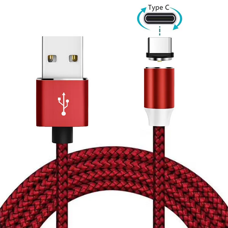 Магнитный зарядный кабель usb Type C для Xiaomi Mi A3 10 9 9T Redmi 8 Note T 7 Pro Huawei P20 lite P30|Зарядные
