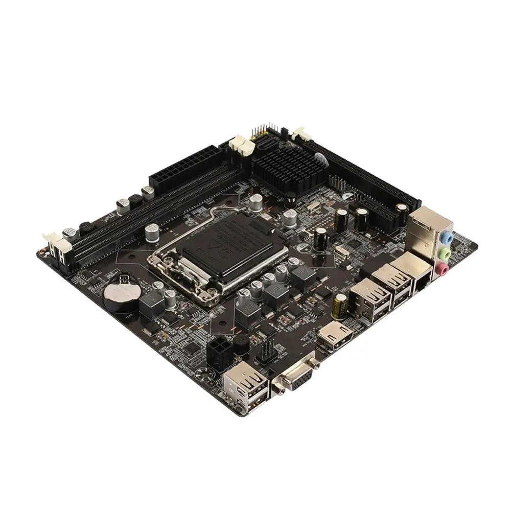  4 × Internal USB2.0 Mainboard Micro ATX Board 2×DDR3 6 × Rear USB2.0 Support Core i7 Micro ATX Boar
