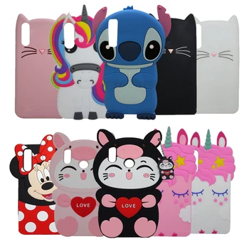 

3D Cute Cartoon Unicorn Soft Silicone Case For Samsung Galaxy A10 A20 A30 A40 S M20 M30 Mobile Phone Bags Cover For Samsung A50