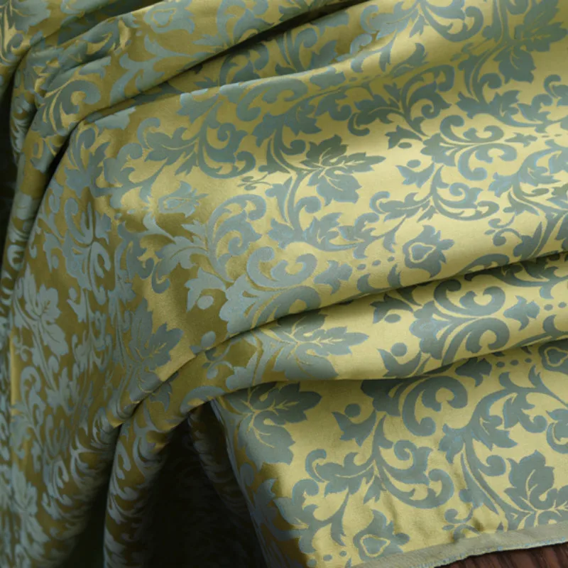 Фото Heavy jacquard silk cotton fabric dyed cloth | Дом и сад