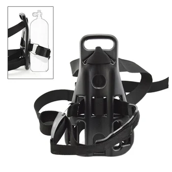 

Durable Diving Back Holder Tank Bracket Diving Snorkeling Mount Practical Strap Backpack Scuba Oxygen Cylinder Support