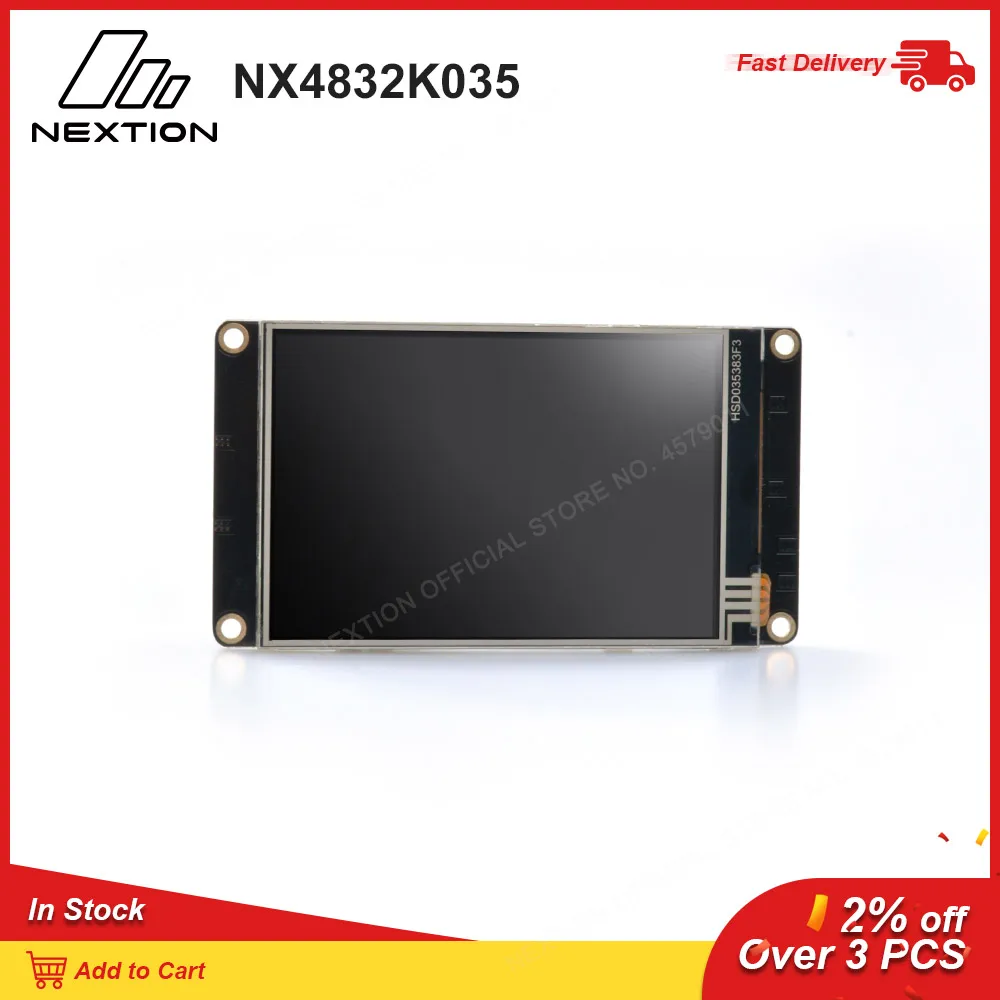 Nextion Enhanced NX4832K035 3 5 ''HMI интеллектуальный сенсорный дисплей TFT LCD полноцветный