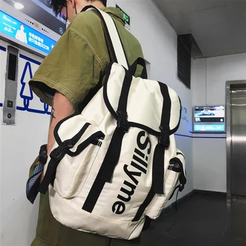 

Backpack hot's Shoulder Bag Tide Brand Leisure large-capacity College Student Bag women's Fashion Travel Backpack