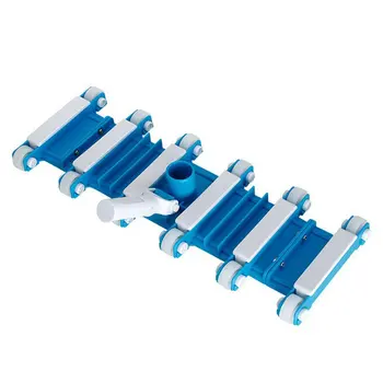 

Swimming Pool Cleaning Tool and White Suction Head Suction Pool Head Swimming Pool Cleaning Tip 19 Inch Blue Plastic