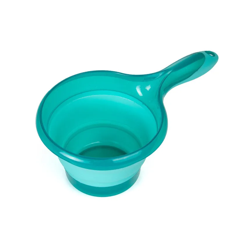 KitchenAce 1pc Plastic Retractable Kitchen Water Ladle Kitchen Bathroom Water Scoop Collapsible Water Spoon Kitchen Home Gadgets