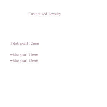 

customized jewelry saltwater pearl tahiti and white pearl good quality