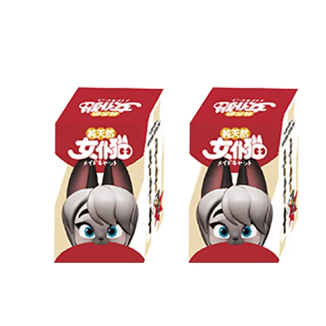 Blind Random Box Toys Lot Original Maidservant Cat Figures 10 Style Surprise Anime Model Guess Figurine Doll 10Pcs/Set random 2 box